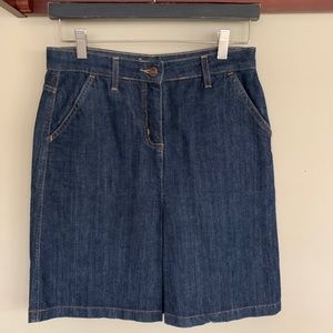 Boden Jean skirt